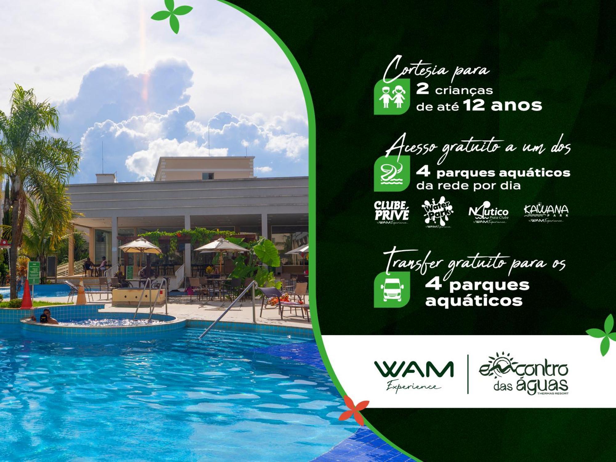 Encontro Das Aguas Thermas Resort By Wam Experience Caldas Novas Zewnętrze zdjęcie